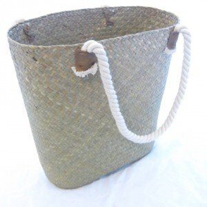 Strandtas Naturel Groot ( 48 x 43 cm )