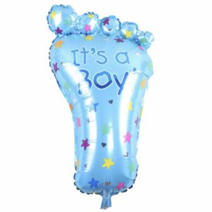 Folieballon Babyvoet It’s a Boy
( 75 x 42 cm )
