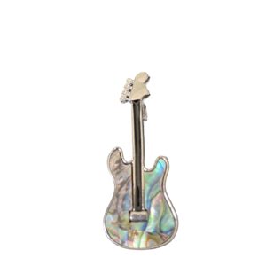 Broche Gitaar ( Veelkleurig) 4.8 x 2 cm