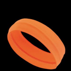 Oranje Haarband ( Hoofdband ) 6 cm Breed