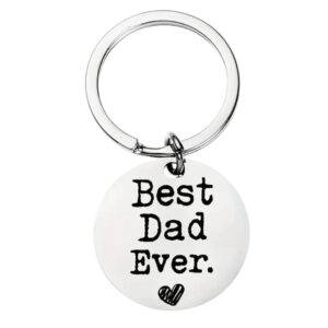 Sleutelhanger Best Dad Ever ( Papa )6.3 x 3 cm