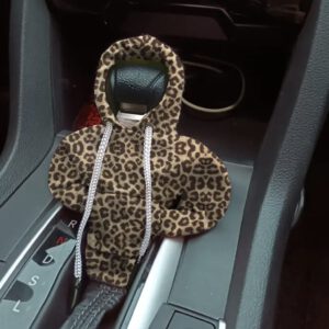 Panterprint Hoodie voor versnellingspook auto (17 x 13 cm)