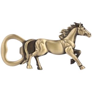 Flesopener Paard ( Bronskleurig ) 5.5 x 10.7 cm